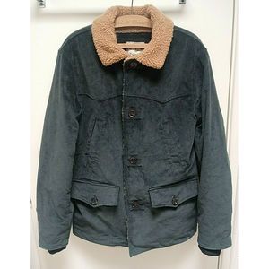 IRON AND RESIN Dark Green and Brown Corduroy Mens